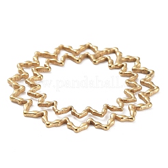 304 Stainless Steel Hollow Pendants&nbsp;STAS-Q313-02G