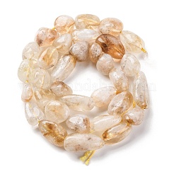 Natural Citrine(Heated) Beads Strands&nbsp;G-G146-A10-02
