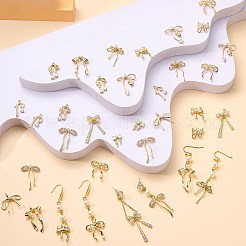 4Pcs Brass Micro Pave Cubic Zirconia Pendants&nbsp;KK-SZ0002-79A