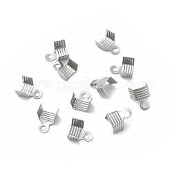 Tarnish Resistant 304 Stainless Steel Folding Crimp Ends&nbsp;STAS-P319-01P