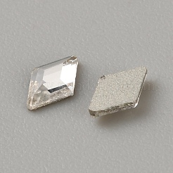 Glass Rhinestone Cabochons&nbsp;MRMJ-WH20018-001C