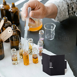 Column Glass Perfume Bottles with Paper Card&nbsp;AJEW-TADJ0001-22A