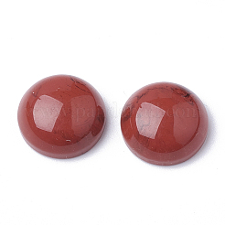 オペーク樹脂カボション  ドーム/ハーフラウンド  インディアンレッド  12x5mm&nbsp;CRES-Q202-12mm-06