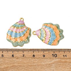 304 Stainless Steel Enamel Pendants&nbsp;X-STAS-L299-25G-06
