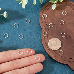 925 Sterling Silver Split Jump Rings&nbsp;STER-TA0001-48B