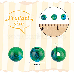2 Strands Synthetic Chrysocolla Beads Strands&nbsp;G-OC0004-97