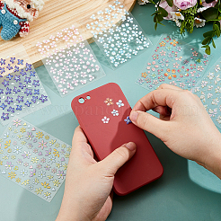 5Pcs 5 Styles PVC Nail Art Stickers Decals&nbsp;MRMJ-FH0001-51