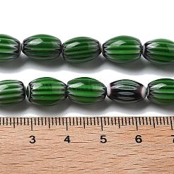 Handmade Millefiori Lampwork Beads Strands&nbsp;LAMP-F035-12A
