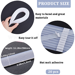 Hot Melt Glue Strips for Bookbinding&nbsp;FIND-WH0418-77A