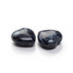 Natural Larvikite Heart Love Palm Worry Stone&nbsp;G-I274-46D
