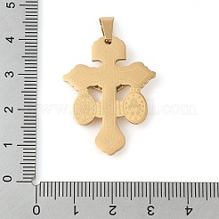 304 Stainless Steel Pendants&nbsp;STAS-C103-02G-02