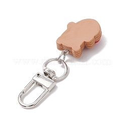 Bear Opaque Resin Pendant Decoration&nbsp;HJEW-JM02664-01