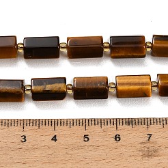 Natural Tiger Eye Beads Strands&nbsp;GG-CBA5B6F-C01-01