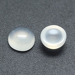 Natural Agate Cabochons&nbsp;G-P393-R07-6mm