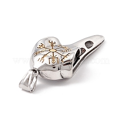 Ion Plating(IP) 304 Stainless Steel Pendants&nbsp;STAS-M299-37AS