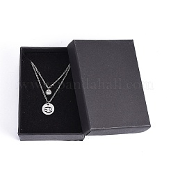 Non-Tarnish Tiered Necklaces&nbsp;NJEW-JN02349