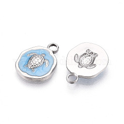 304 Stainless Steel Pendants&nbsp;X-STAS-N108-08B-P