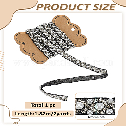 2Yards Plastic Bead Gauze Lace Trim&nbsp;OCOR-LP0002-28A