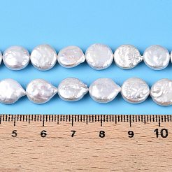 Natural Keshi Pearl Beads Strands&nbsp;PEAR-S018-07B-01