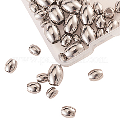 Barrel 304 Stainless Steel Spacer Bead&nbsp;KK-CJ0001-47