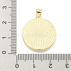 真鍮チャーム  カドミウムフリー＆ニッケルフリー＆鉛フリー  18KGP本金メッキ  魚座  23x20.8x3mm  穴：6x4mm&nbsp;KK-K354-05G-05