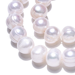 Natural Cultured Freshwater Pearl Beads Strands&nbsp;PEAR-S001-8-9mm-3
