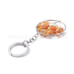Natural Gemstone Keychain&nbsp;KEYC-JKC00326