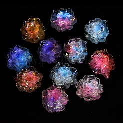 Gradient Color Luminous Transparent Resin Beads&nbsp;RE-CBAC4C7-17