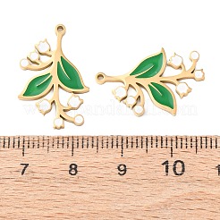 304 Stainless Steel Pendants&nbsp;STAS-D202-03G
