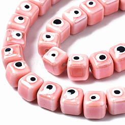 Handmade Porcelain Ceramic Beads Strands&nbsp;PORC-T006-01I