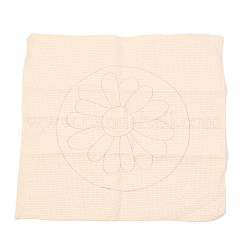 DIYパンチ針キット  花柄  DIYクラフトステッチ用  26x25.5x0.1cm&nbsp;DIY-P013-06
