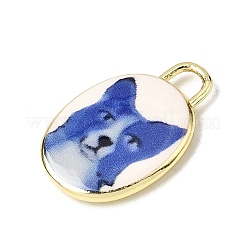 Printed Brass Pendants&nbsp;KK-F937-01B-G