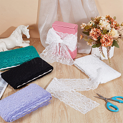 Nylon Lace Ribbon&nbsp;OCOR-WH0105-042C