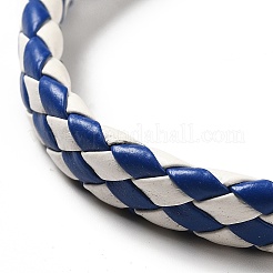 PU Imitation Leather Braided Cord Bracelets for Women&nbsp;LS-BJEW-M290-01G