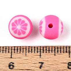 Fruits Theme Handmade Polymer Clay Beads&nbsp;CLAY-T022-04C