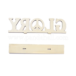 Natural Wood Desktop Ornament&nbsp;DJEW-C007-04