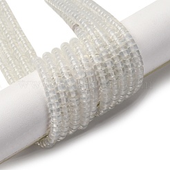 オパールビーズ連売り  ディスク  ヒシビーズ  4x2~2.5mm  穴：1mm  約170個/連  15.35''（39センチメートル）&nbsp;G-H230-88