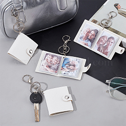 2 Inch Mini PU Leather Photo Albums with Zinc Alloy and Iron Clasps&nbsp;AJEW-WH0816-435P