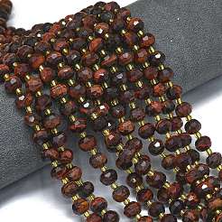 Natural Tiger Eye Beads Strands&nbsp;G-K389-E52-01