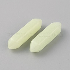Synthetic Luminous Stone Double Terminated Points&nbsp;FIND-WH0416-97I