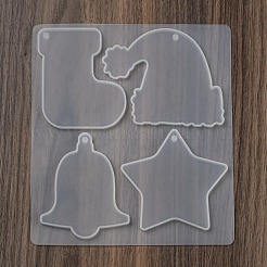 Christmas Collection Pendant Silicone Molds&nbsp;SIL-B074-04B