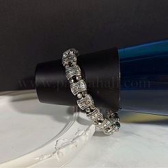 Ethnic Style Alloy Carved Beaded Stretch Bracelets for Unisex&nbsp;BI5144