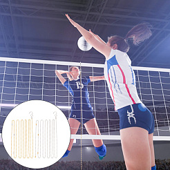 Brass Volleyball Net Height Measurement Ball Chain&nbsp;TOOL-WH0134-91GP