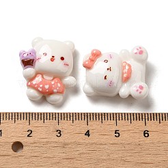 Opaque Resin Decoden Cabochons&nbsp;RESI-D009-04