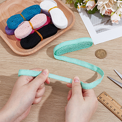 8Pcs 8 Colors Flat Nylon Lace Trim&nbsp;OCOR-BC0009-42