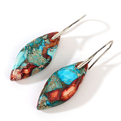 Bohemian Style 304 Stainless Steel Emperor Stone Dangle Earrings&nbsp;SL3554-2