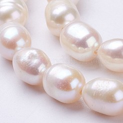 Natural Cultured Freshwater Pearl Beads Strands&nbsp;PEAR-P002-29