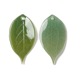 Opaque Resin Pendants&nbsp;RESI-L035-05