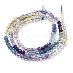 Natural Fluorite Beads Strands&nbsp;LS-G-H266-31B