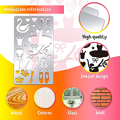 Stainless Steel Cutting Dies Stencils&nbsp;DIY-WH0242-235